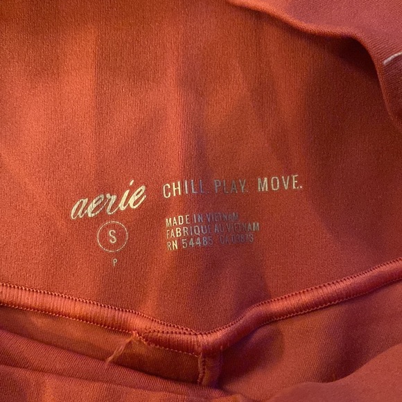 Aerie coral pink leggings - Picture 2 of 2